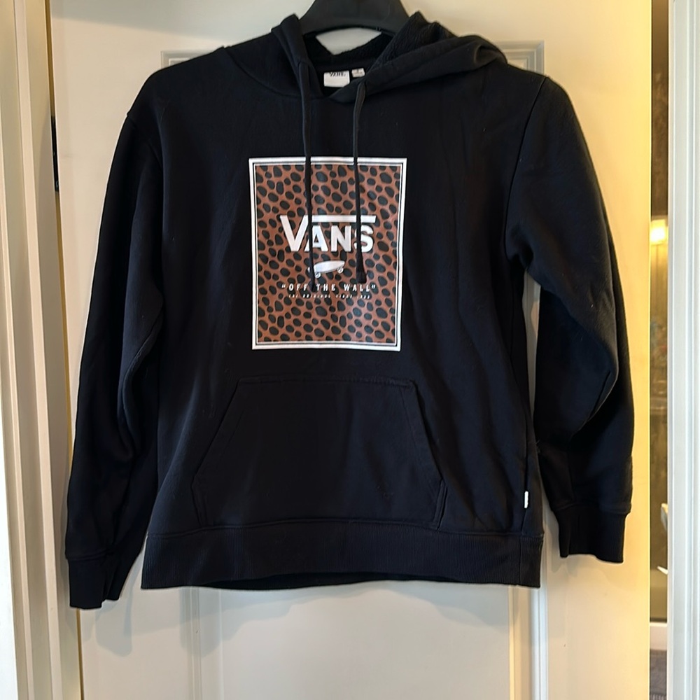 Like new black Vans hoodie size small